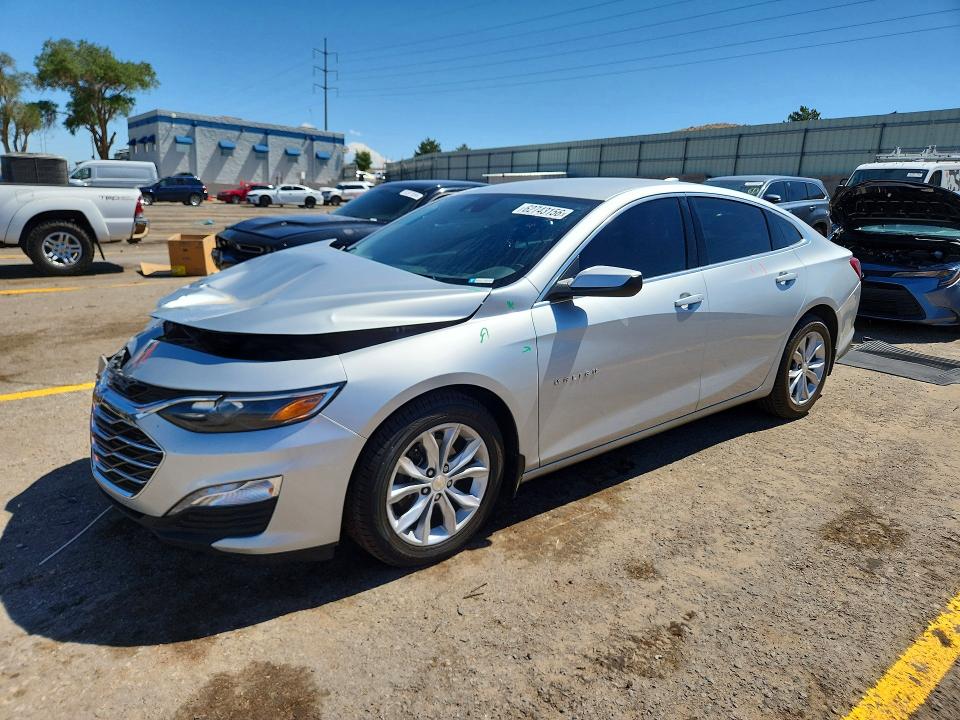 CHEVROLET MALIBU 2022 with VIN 1G1ZD5ST5NF178533 - Photo from auction