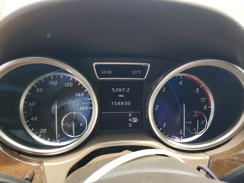 Photo 9 from auction – 2012 MERCEDES-BENZ ML with VIN 4JGDA2EB9CA011853