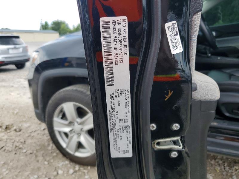 Photo 14 from auction – 2022 JEEP COMPASS with VIN 3C4NJDBB5NT174133