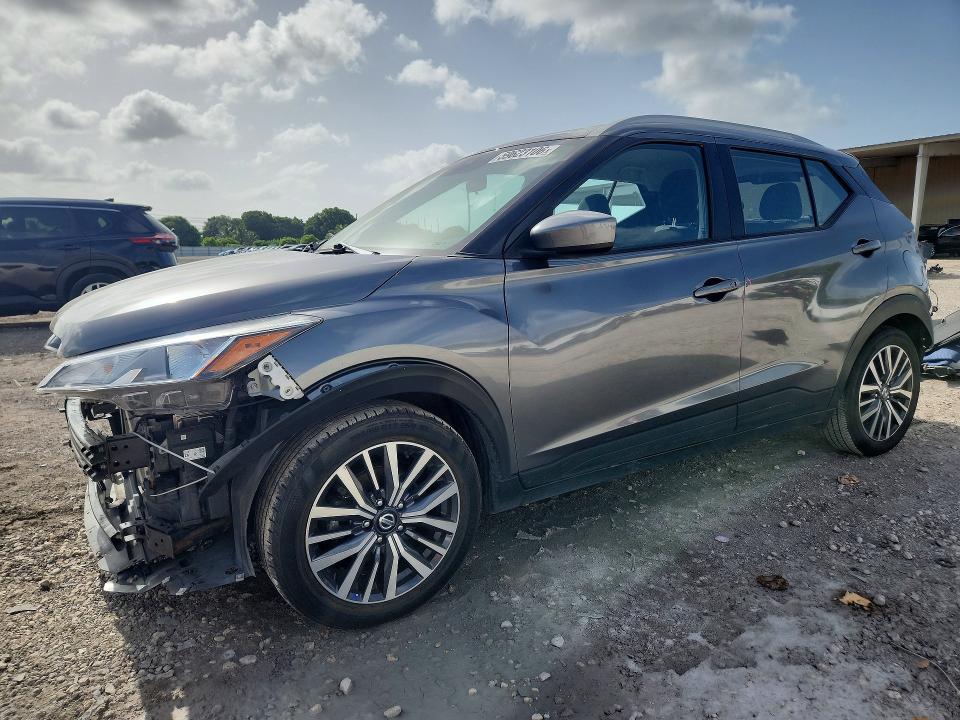 NISSAN KICKS 2021 with VIN 3N1CP5CV2ML522590 - Photo from auction