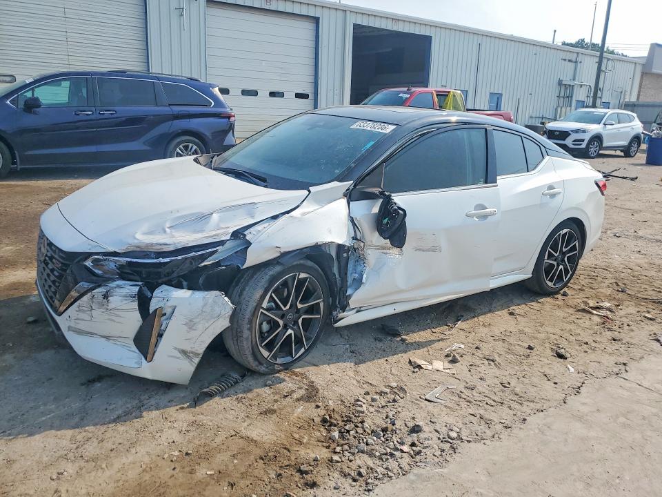 NISSAN SENTRA 2025 with VIN 3N1AB8DV8SY259883 - Photo from auction