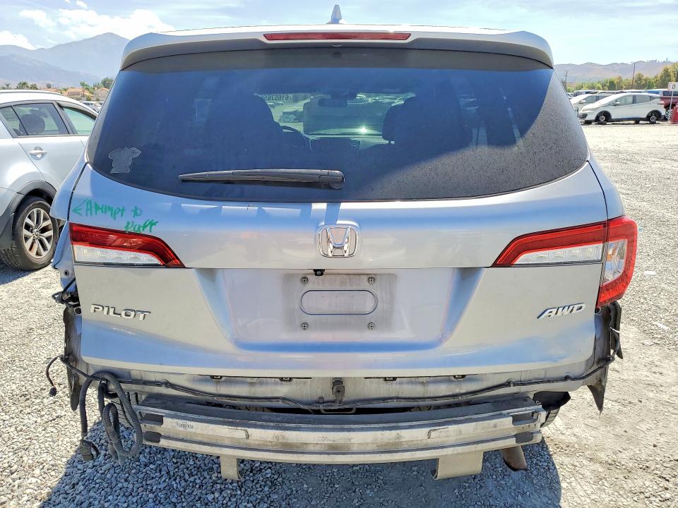 Photo 6 from auction – 2019 HONDA PILOT with VIN 5FNYF6H32KB097984