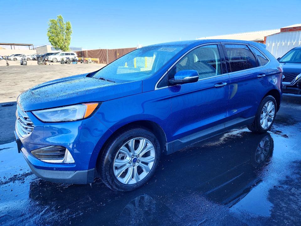 FORD EDGE 2022 with VIN 2FMPK4K95NBB04755 - Photo from auction