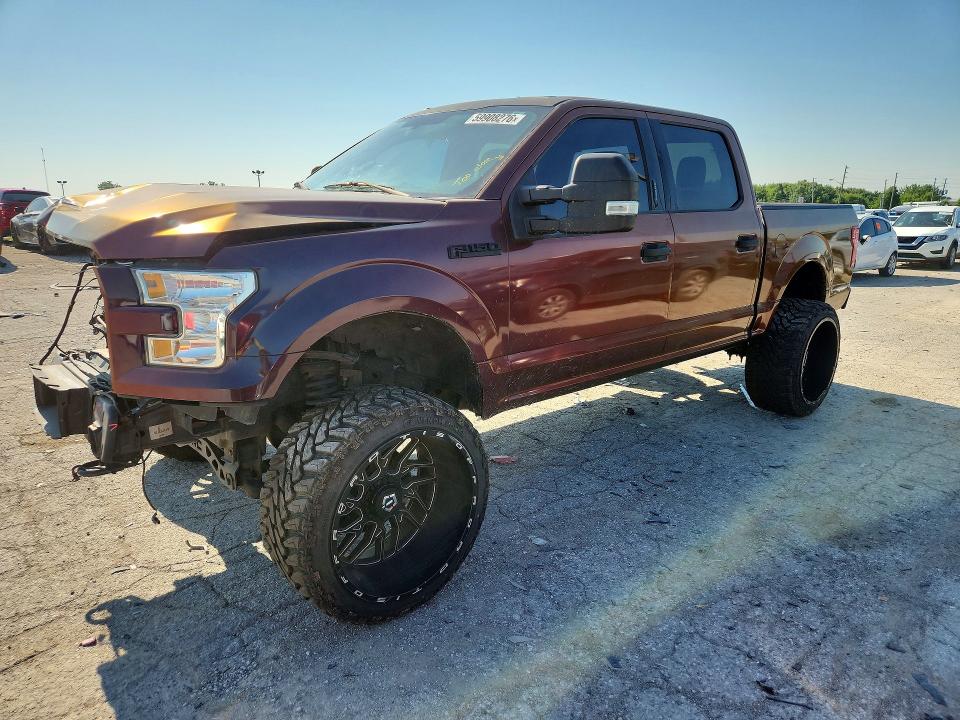 FORD F150 2017 with VIN 1FTEW1EG6HFA48790 - Photo from auction