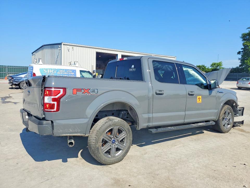Photo 3 from auction – 2020 FORD F150 with VIN 1FTEW1E56LFC38869