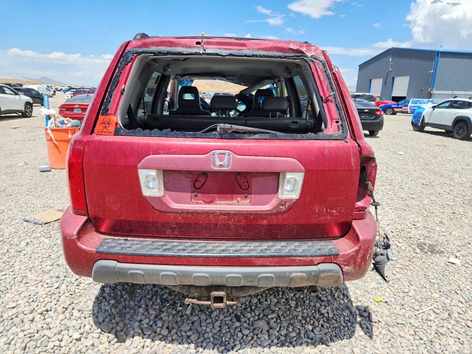 Photo 6 from auction – 2003 HONDA PILOT with VIN 2HKYF18583H563487