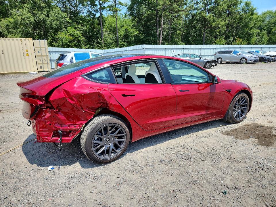 Photo 3 from auction – 2026 TESLA MODEL 3 with VIN 5YJ3E1EB9TF173603