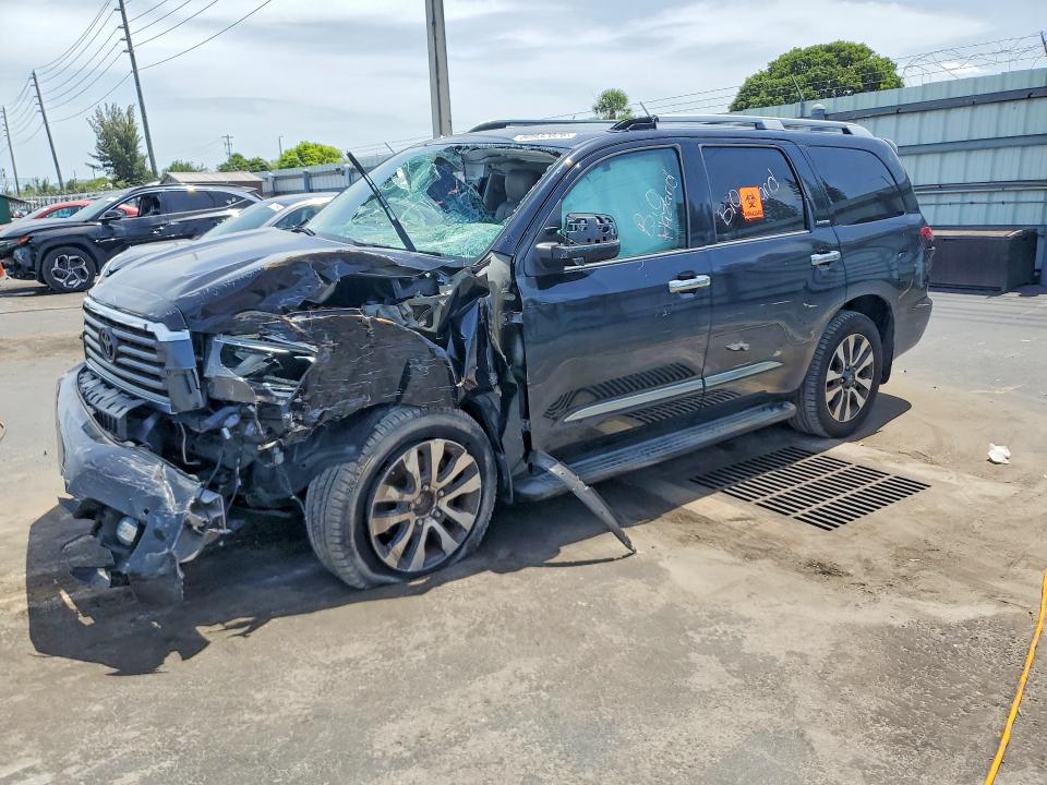 TOYOTA SEQUOIA 2018 with VIN 5TDKY5G10JS071811 - Photo from auction
