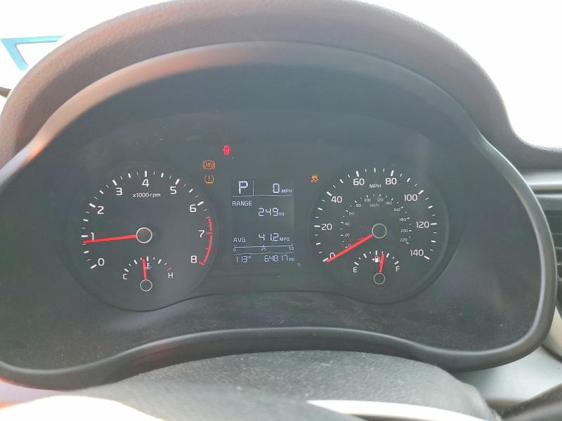 Photo 9 from auction – 2022 KIA RIO with VIN 3KPA24ADXNE507459