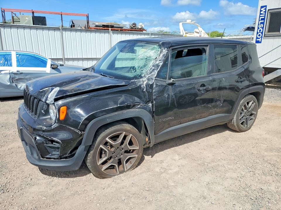 Photo 1 from auction – 2021 JEEP RENEGADE with VIN ZACNJCAB9MPM19871
