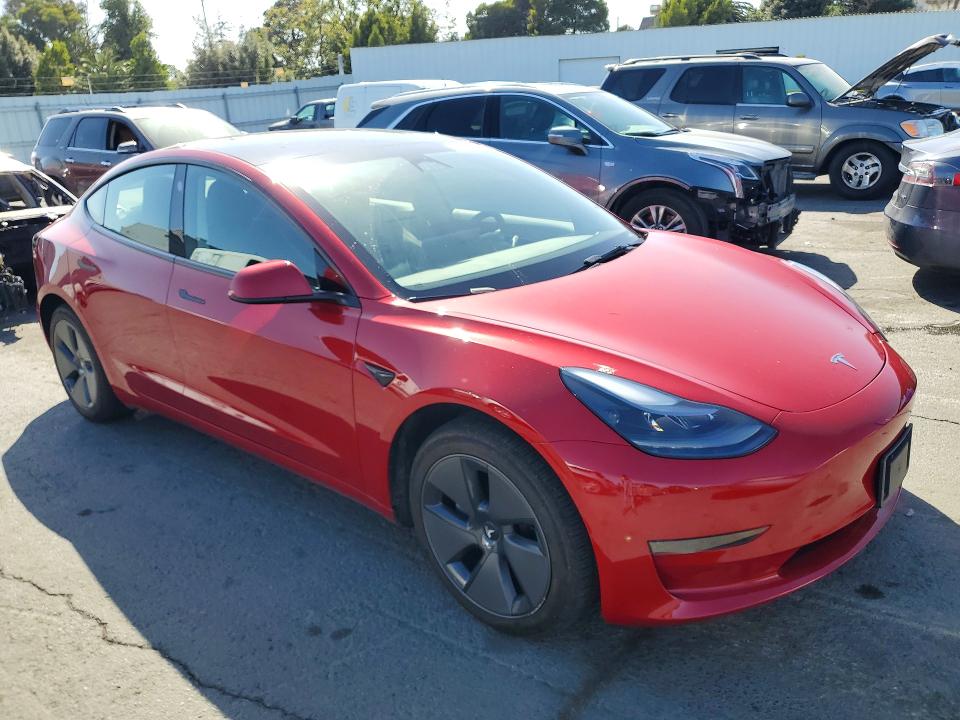 Photo 4 from auction – 2023 TESLA MODEL 3 with VIN 5YJ3E1EA3PF711130