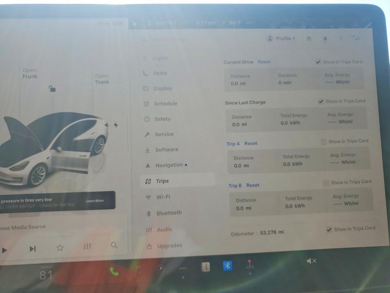 Photo 9 from auction – 2022 TESLA MODEL 3 with VIN 5YJ3E1EAXNF354302