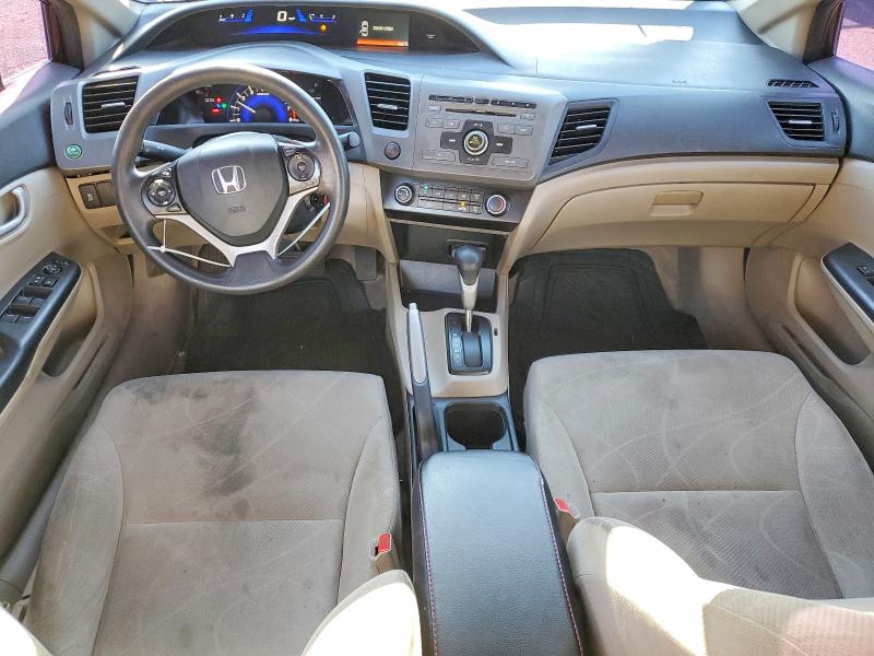 Photo 8 from auction – 2012 HONDA CIVIC with VIN 2HGFB2F56CH594811