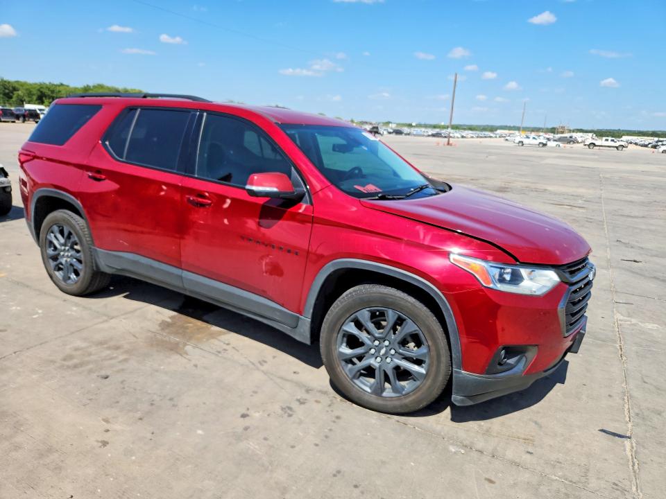 Photo 4 from auction – 2021 CHEVROLET TRAVERSE with VIN 1GNERJKW5MJ187052