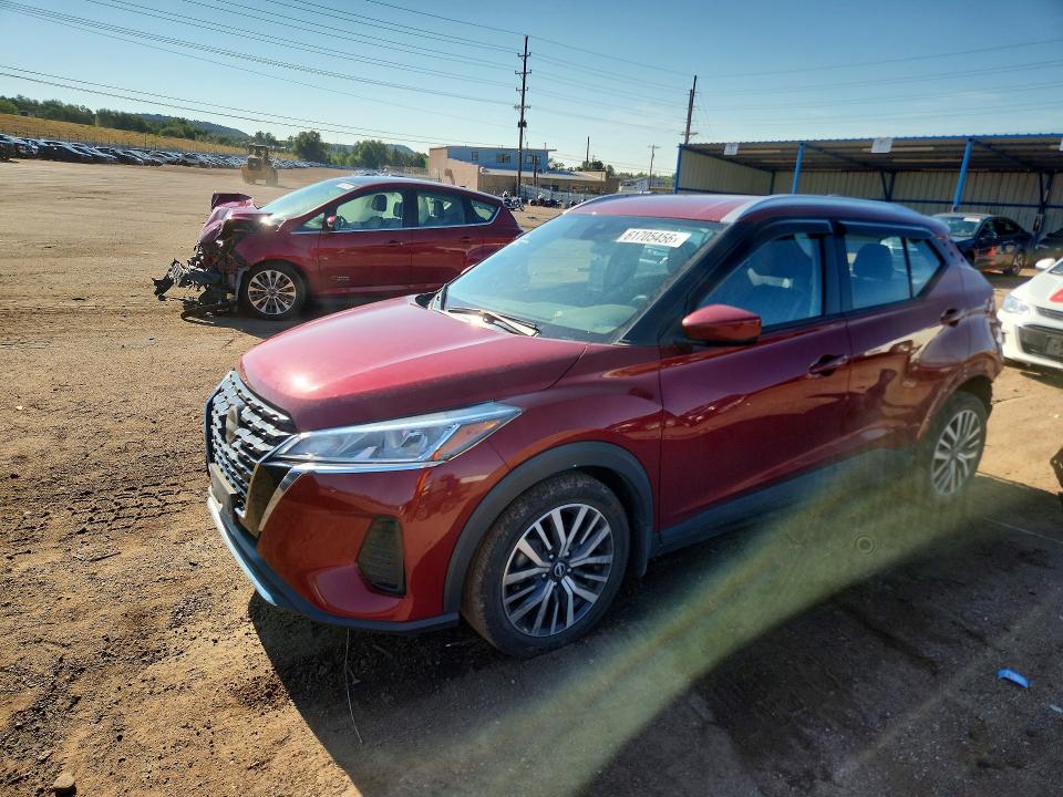 NISSAN KICKS 2022 with VIN 3N1CP5CV0NL503229 - Photo from auction