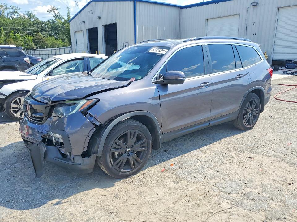 HONDA PILOT 2021 with VIN 5FNYF5H21MB046576 - Photo from auction