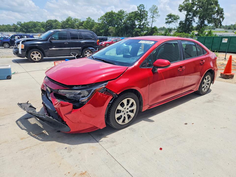 TOYOTA COROLLA 2020 with VIN 5YFEPRAE4LP065167 - Photo from auction