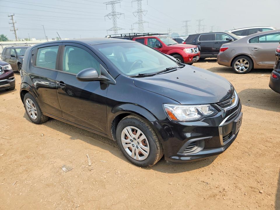 Photo 4 from auction – 2019 CHEVROLET SONIC with VIN 1G1JG6SB7K4141458