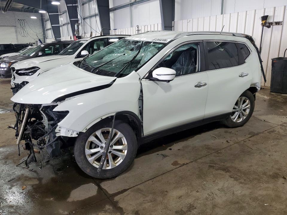 NISSAN ROGUE 2016 with VIN KNMAT2MV4GP594932 - Photo from auction