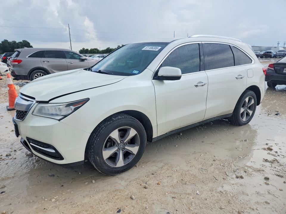 ACURA MDX 2014 with VIN 5FRYD4H24EB036379 - Photo from auction