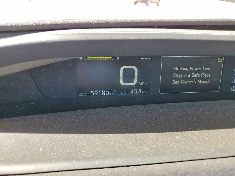 Photo 9 from auction – 2018 TOYOTA PRIUS with VIN JTDKARFU4J3063669