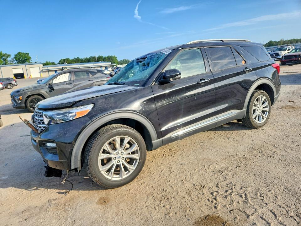 FORD EXPLORER 2021 with VIN 1FMSK8FH2MGB07395 - Photo from auction