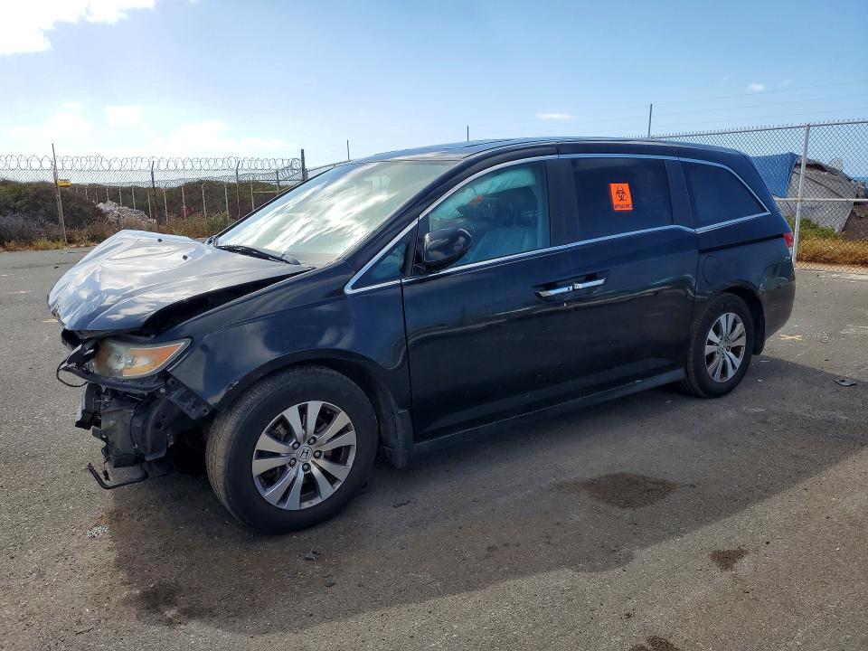 Photo 1 from auction – 2014 HONDA ODYSSEY with VIN 5FNRL5H66EB130281