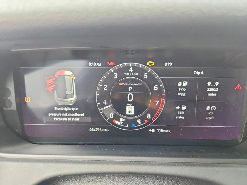 Photo 9 from auction – 2019 LAND ROVER RANGE ROVER VELAR with VIN SALYL2EX5KA787285