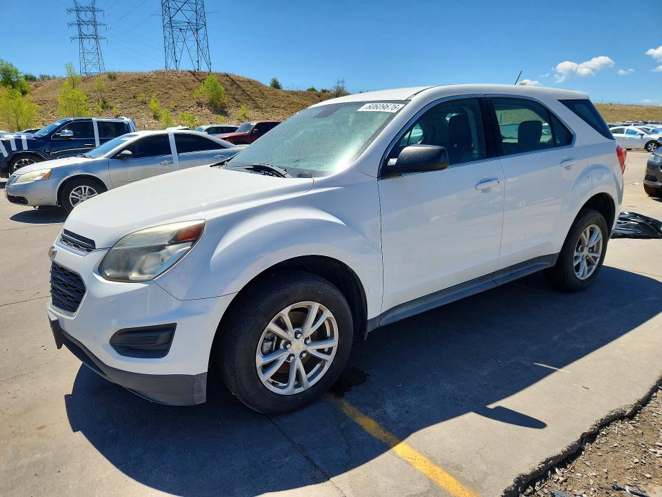CHEVROLET EQUINOX 2017 with VIN 2GNFLEEK2H6171822 - Photo from auction