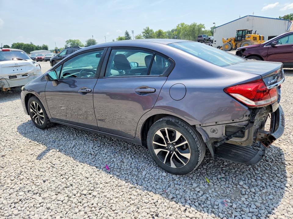 Photo 2 from auction – 2014 HONDA CIVIC with VIN 2HGFB2F87EH555710