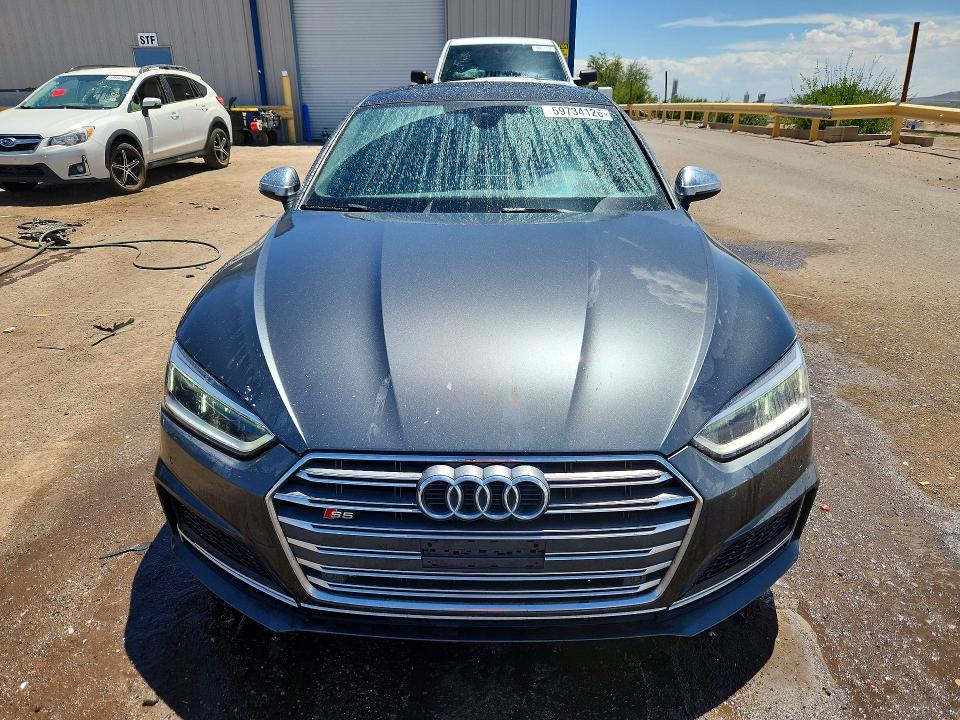 Photo 5 from auction – 2018 AUDI S5 with VIN WAUB4CF55JA075528