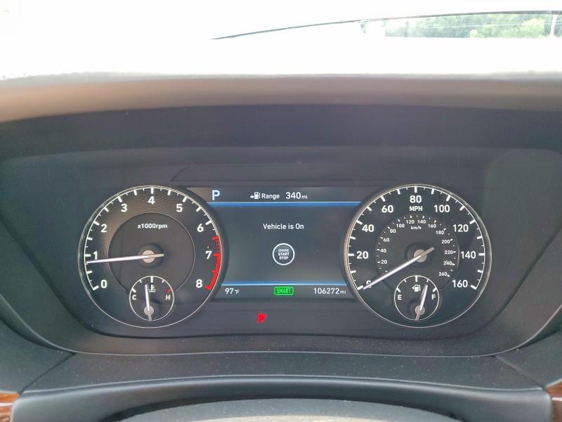 Photo 9 from auction – 2019 GENESIS G90 with VIN KMHG34JA8KU050267