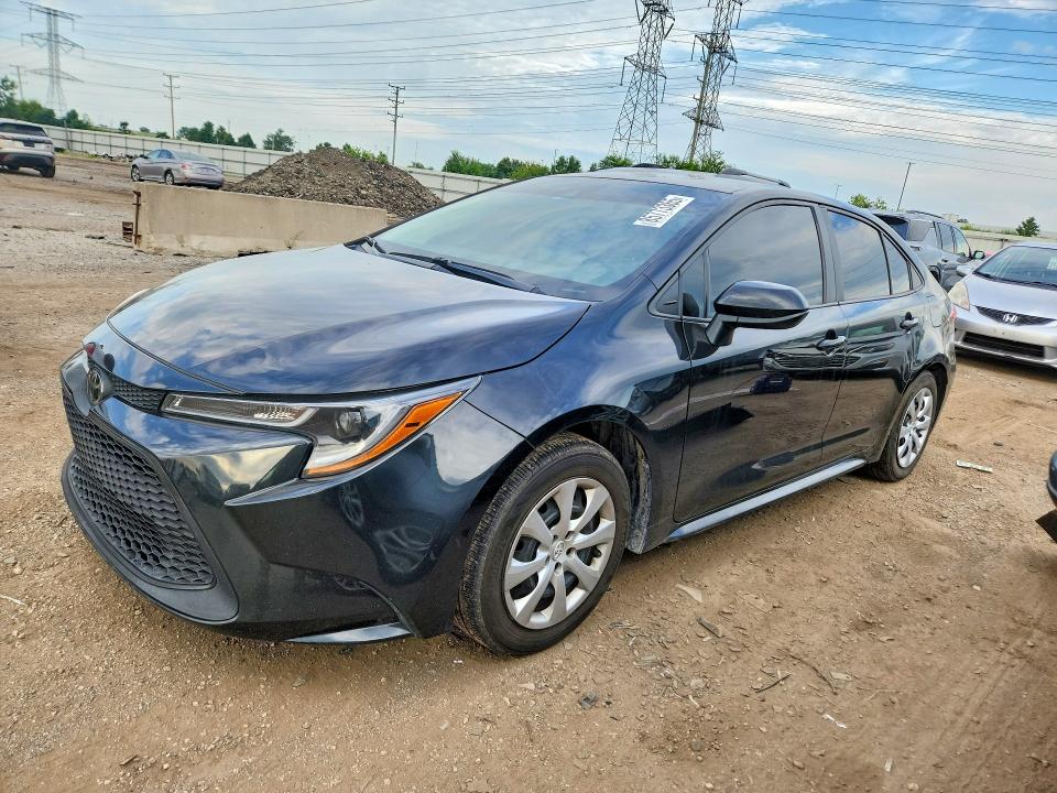 TOYOTA COROLLA 2022 with VIN 5YFEPMAE9NP350808 - Photo from auction