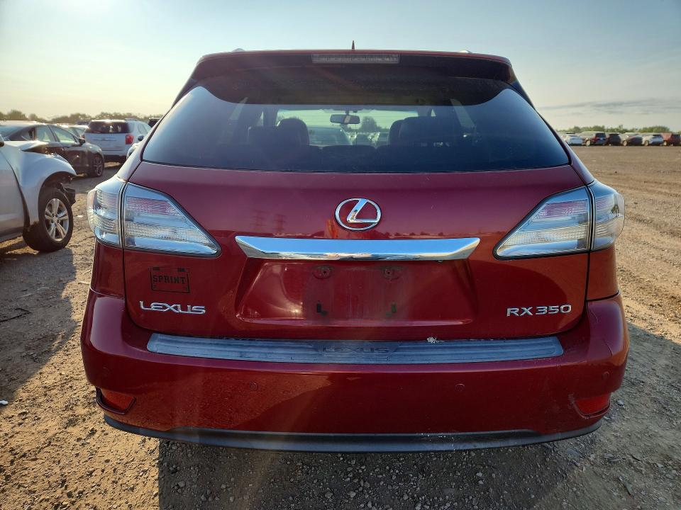 Photo 6 from auction – 2010 LEXUS RX with VIN 2T2BK1BA7AC028377