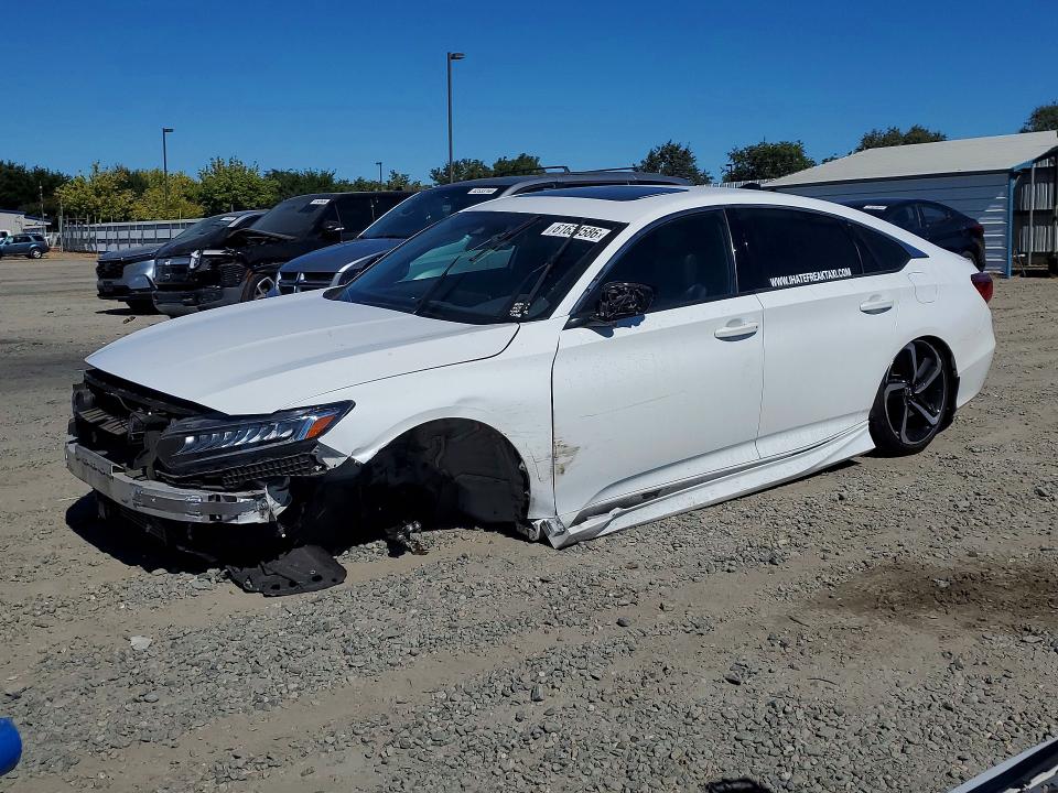 HONDA ACCORD 2022 with VIN 1HGCV2F37NA003718 - Photo from auction