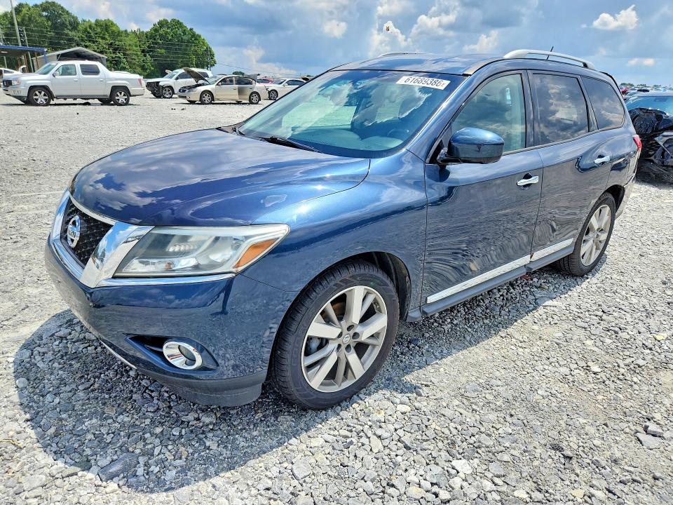 NISSAN PATHFINDER 2014 with VIN 5N1AR2MN8EC678413 - Photo from auction