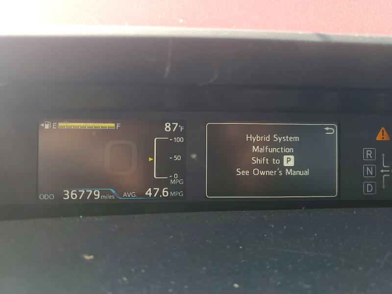 Photo 9 from auction – 2018 TOYOTA PRIUS with VIN JTDKARFU8J3057034