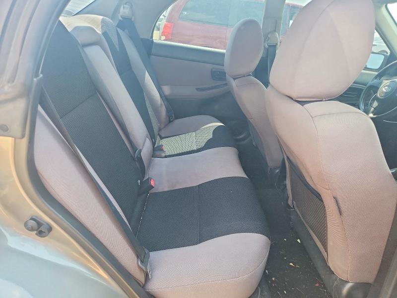 Photo 10 from auction – 2006 SUBARU IMPREZA with VIN JF1GD67676G521125