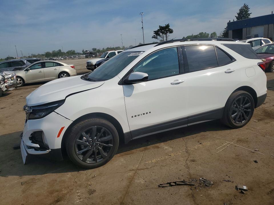 CHEVROLET EQUINOX 2022 with VIN 3GNAXMEV7NS200358 - Photo from auction