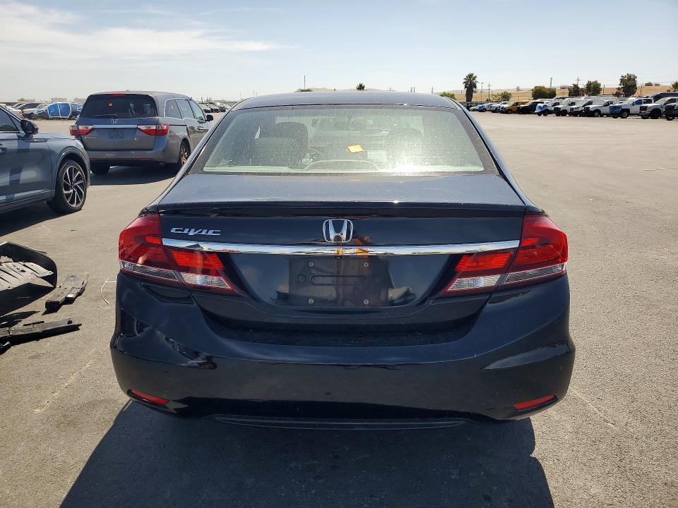 Photo 6 from auction – 2014 HONDA CIVIC with VIN 19XFB2F86EE264612