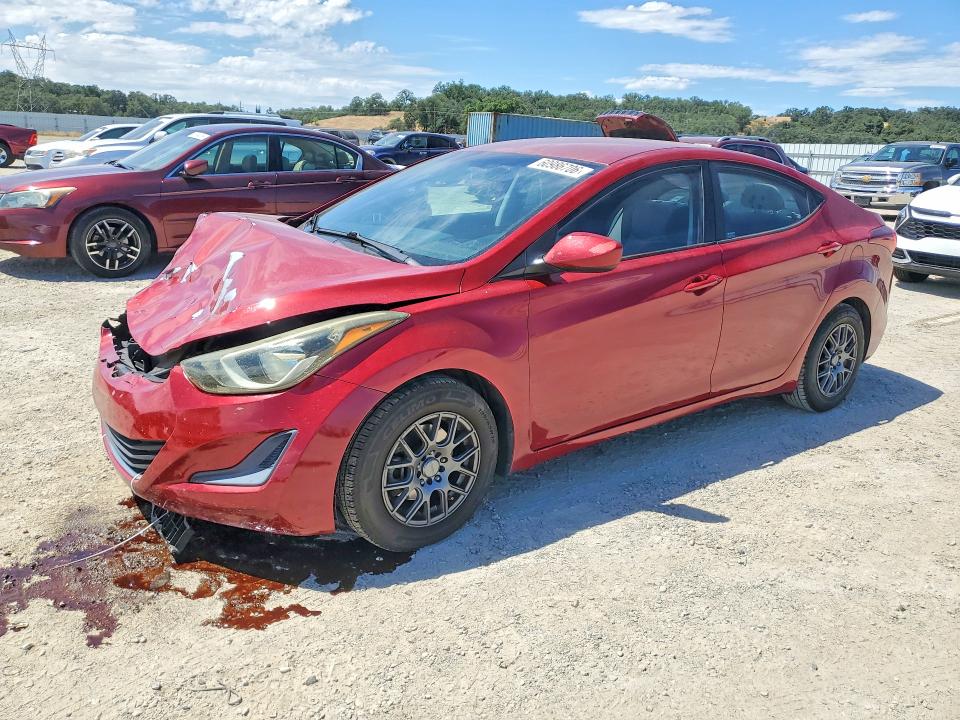 HYUNDAI ELANTRA 2016 with VIN 5NPDH4AE3GH765731 - Photo from auction