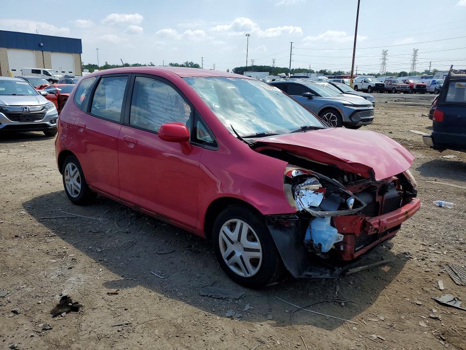 Photo 4 from auction – 2007 HONDA FIT with VIN JHMGD37417S045572