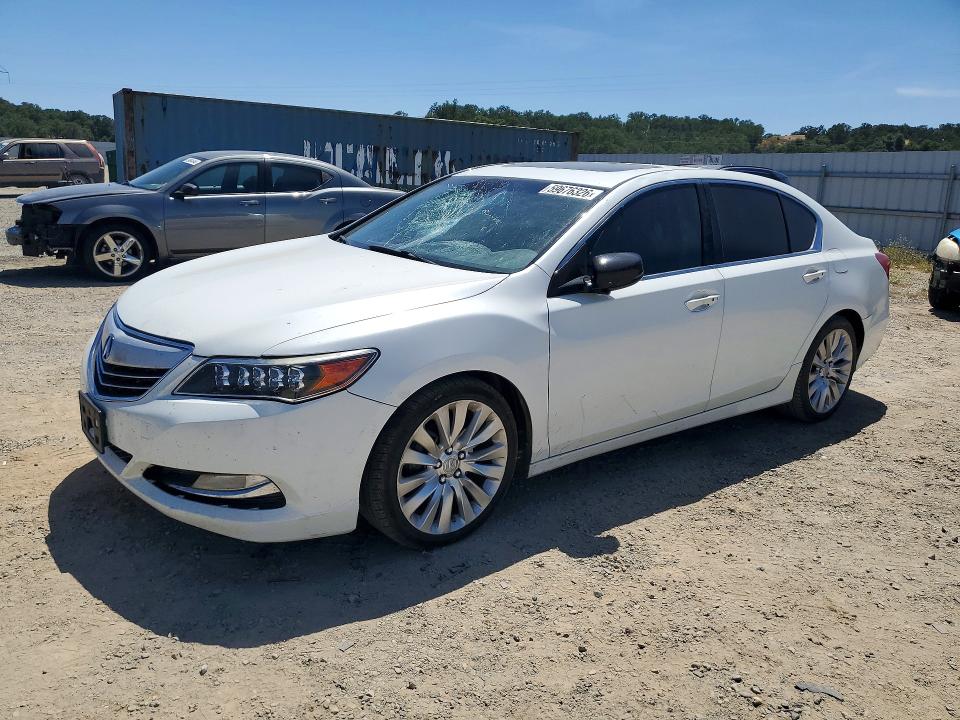 ACURA RLX 2015 with VIN JH4KC1F57FC000706 - Photo from auction