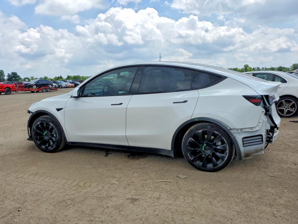 Photo 2 from auction – 2021 TESLA MODEL Y with VIN 5YJYGDED3MF114146