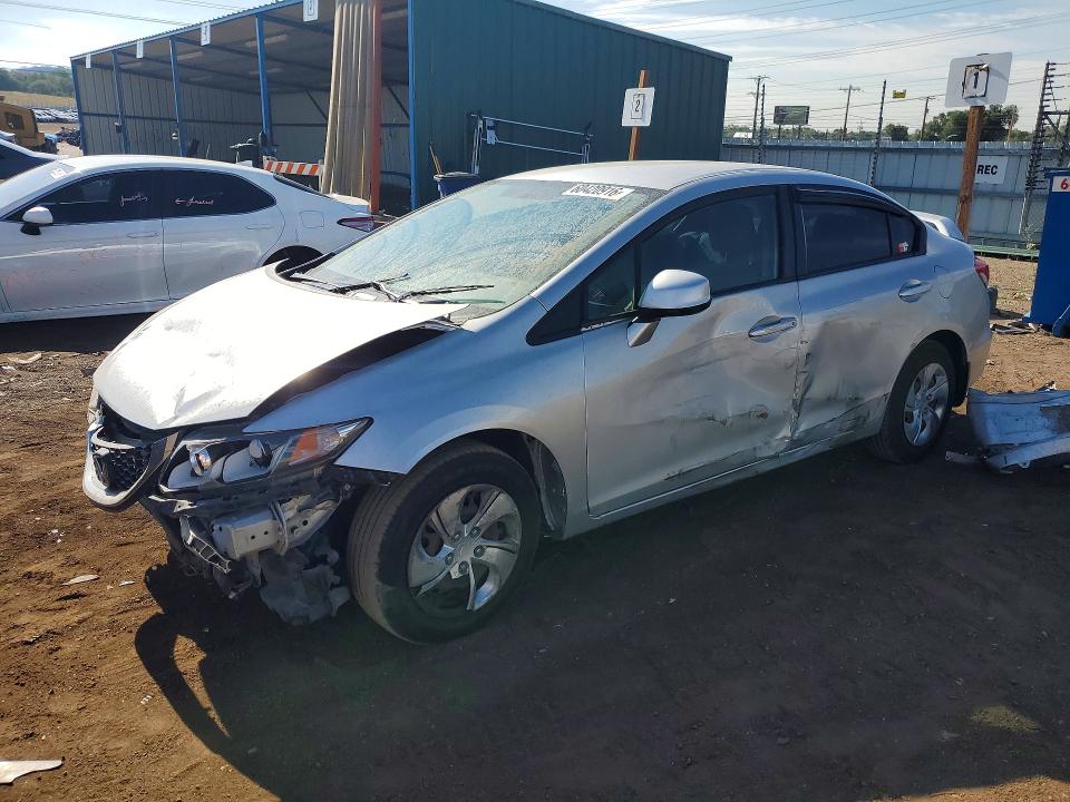 HONDA CIVIC 2013 with VIN 19XFB2F58DE028001 - Photo from auction