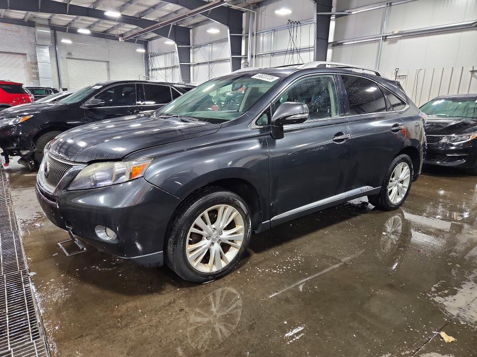 LEXUS RX 2011 with VIN JTJBC1BA2B2040354 - Photo from auction