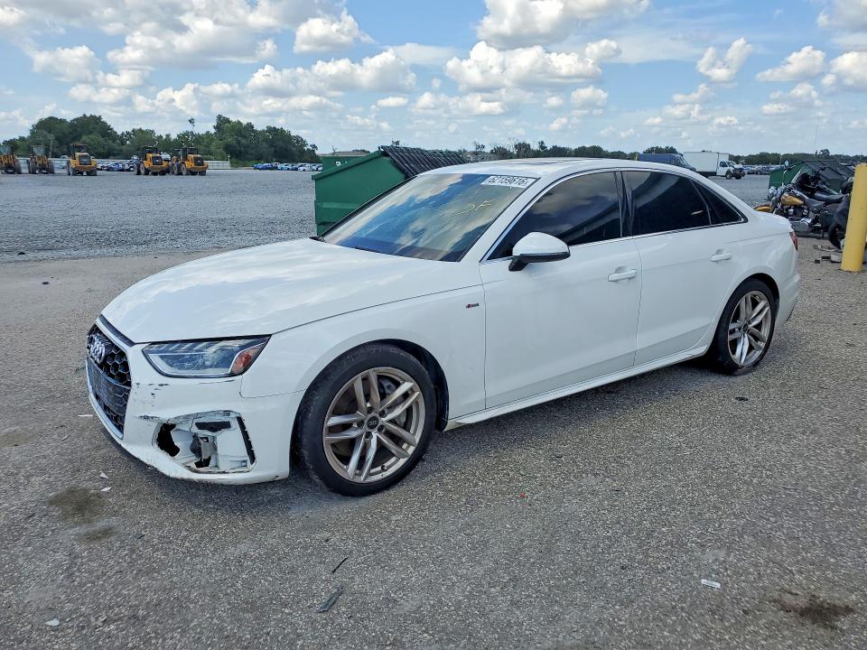 AUDI A4 2023 with VIN WAUDAAF47PN010761 - Photo from auction