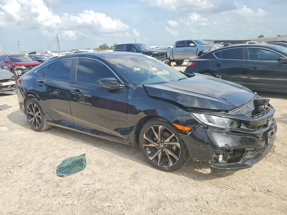 Photo 4 from auction – 2021 HONDA CIVIC with VIN 19XFC2F81ME201929