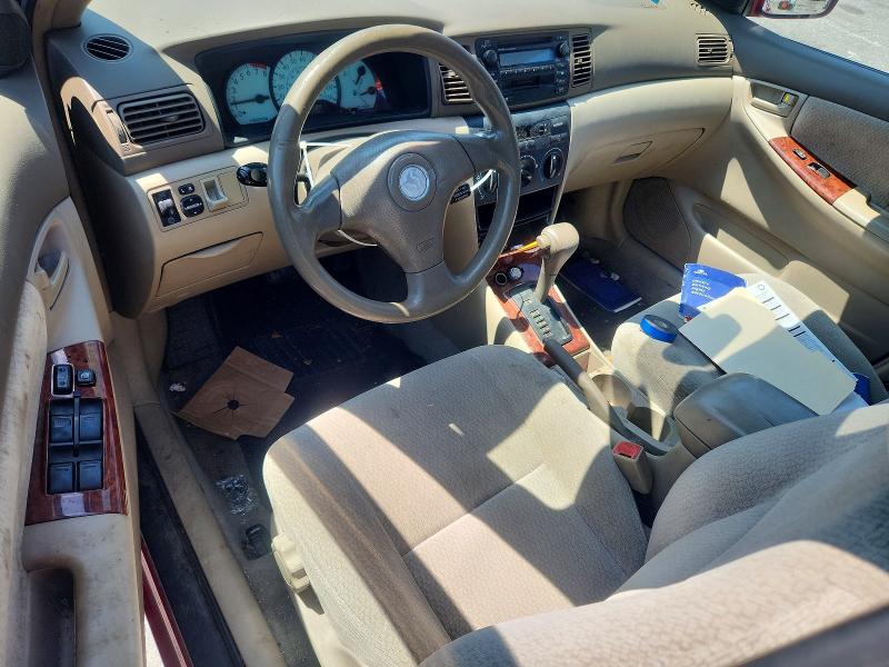 Photo 8 from auction – 2004 TOYOTA COROLLA with VIN 2T1BR32E14C305558