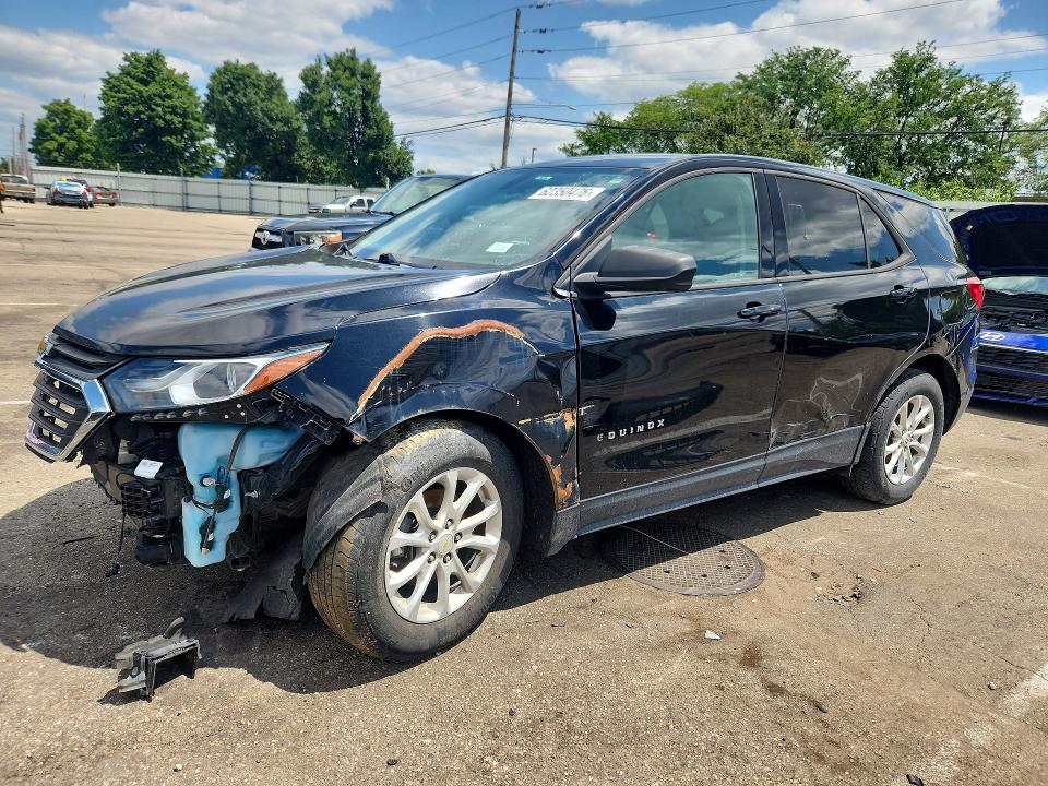 CHEVROLET EQUINOX 2019 with VIN 2GNAXHEV6K6305734 - Photo from auction